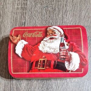 Coca-Cola Red Santa Tin